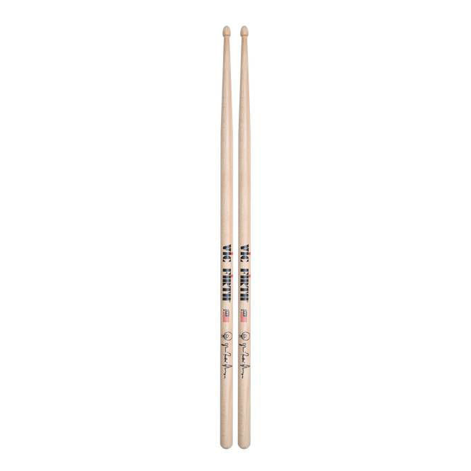 Vic Firth Ahmir Questlove Thompson signature wood tip drumsticks with clear finish, designed for drummers and percussionists.