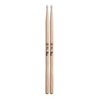 Vic Firth Danny Carey Signature Series nylon tip drumsticks, showing the sleek wooden sticks with branding details.
