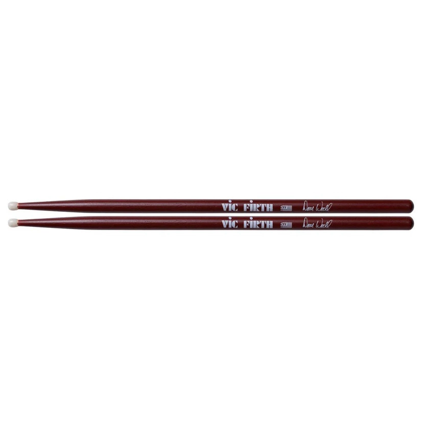 Vic Firth SDWN Dave Weckl Drumsticks - Nylon Tip