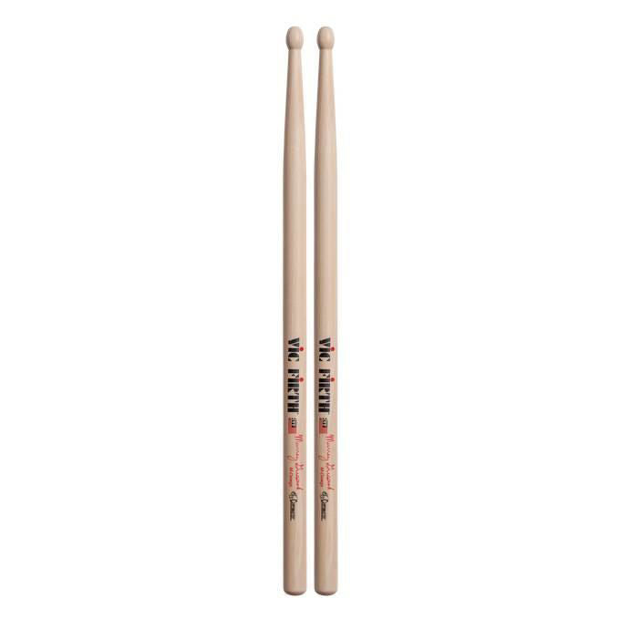 Vic Firth Corpsmaster Signature Snare - Murray Gussek Wood Tip Drumsticks