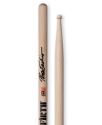 Vic Firth Peter Erskine signature wood tip drumsticks, standard size, showing the natural wood finish and branding.