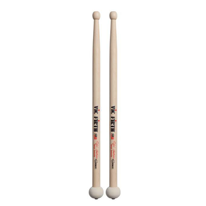 Vic Firth Corpsmaster Multi-Tenor Swizzle - Ralph Hardimon Wood Tip Drumsticks