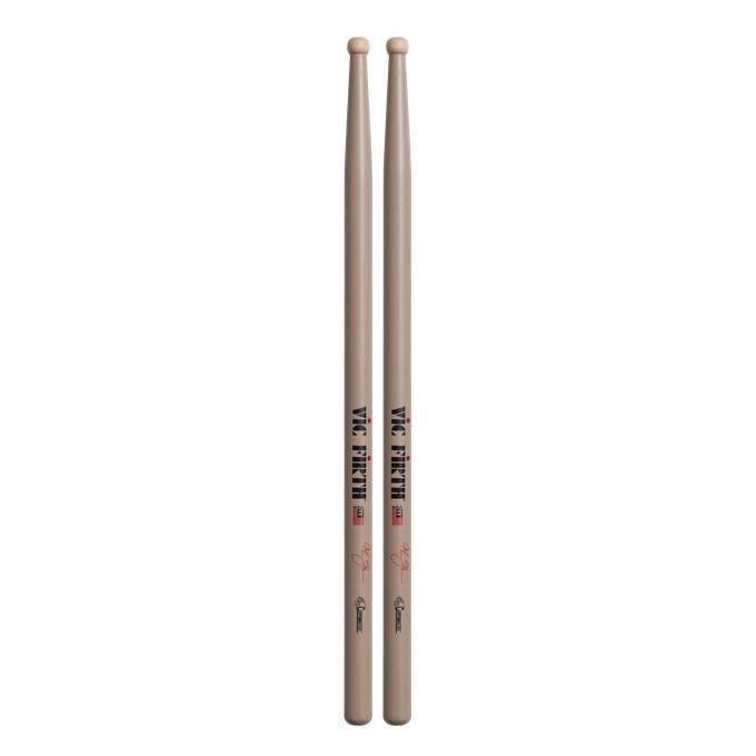 Vic Firth Corpsmaster Signature Snare - Thom Hannum Wood Tip Drumsticks