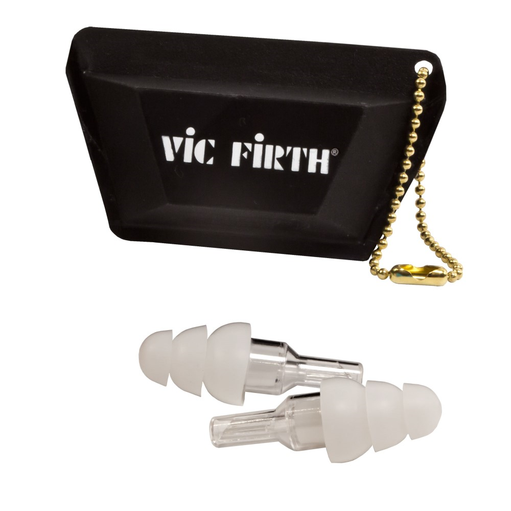 Vic Firth VICEARPLUG2 HiFi Earplugs - Large (White)
