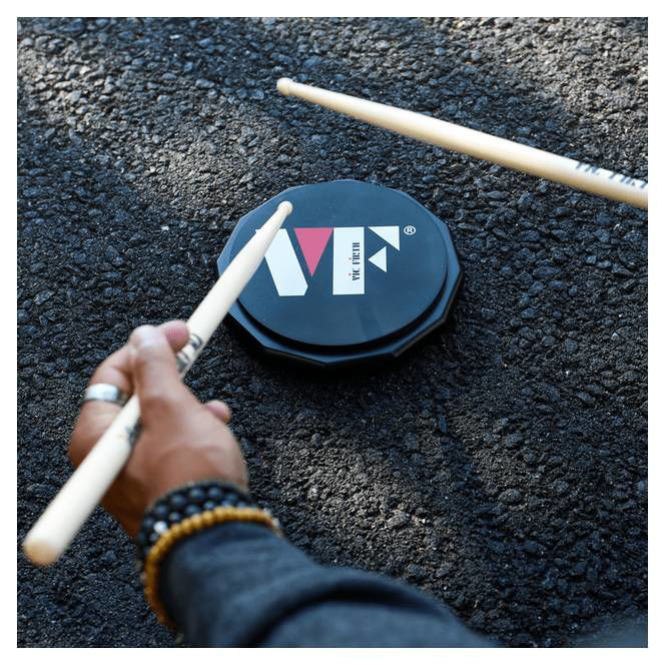 Vic Firth VF Logo Practice Pad - 6 Inch