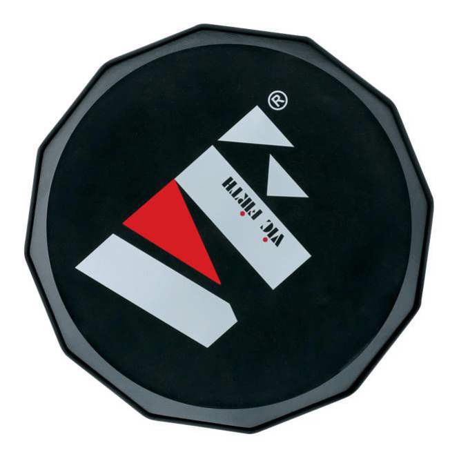 Vic Firth VF Logo Practice Pad - 6 Inch