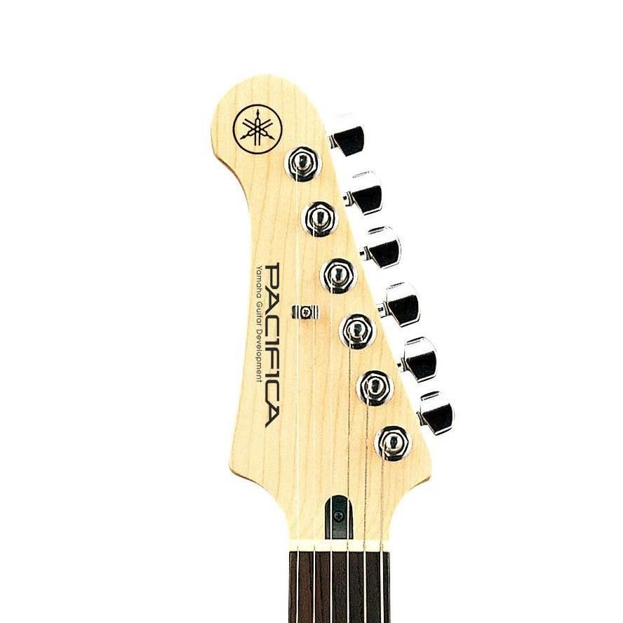 Yamaha PAC112JL Pacifica Left-Handed Electric Guitar in Yellow Natural Satin