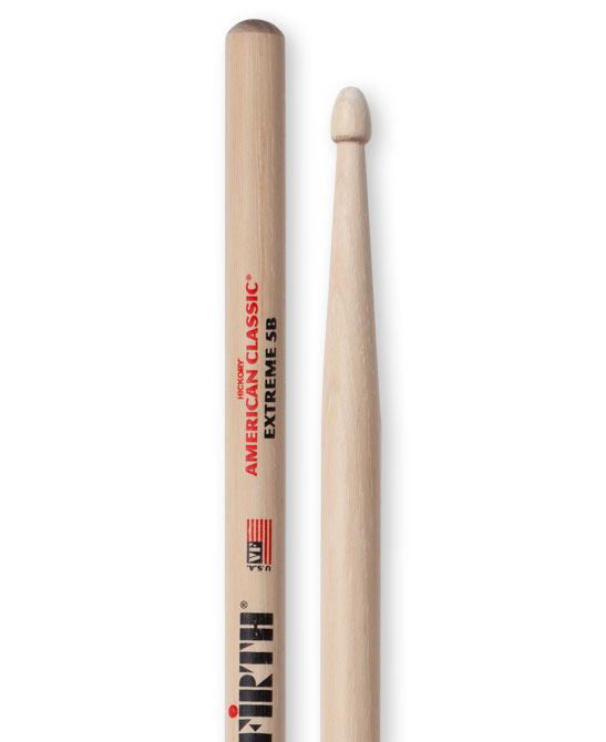 Vic Firth American Classic Extreme 5B Wood Tip Drumsticks