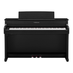 Yamaha Clavinova CLP-845 digital piano with black finish, showcasing the premium Grand Touch-S keyboard and sleek design.
