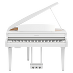 Yamaha Clavinova CLP-895GP digital grand piano in polished ebony with sleek design and premium grand touch+ keyboard