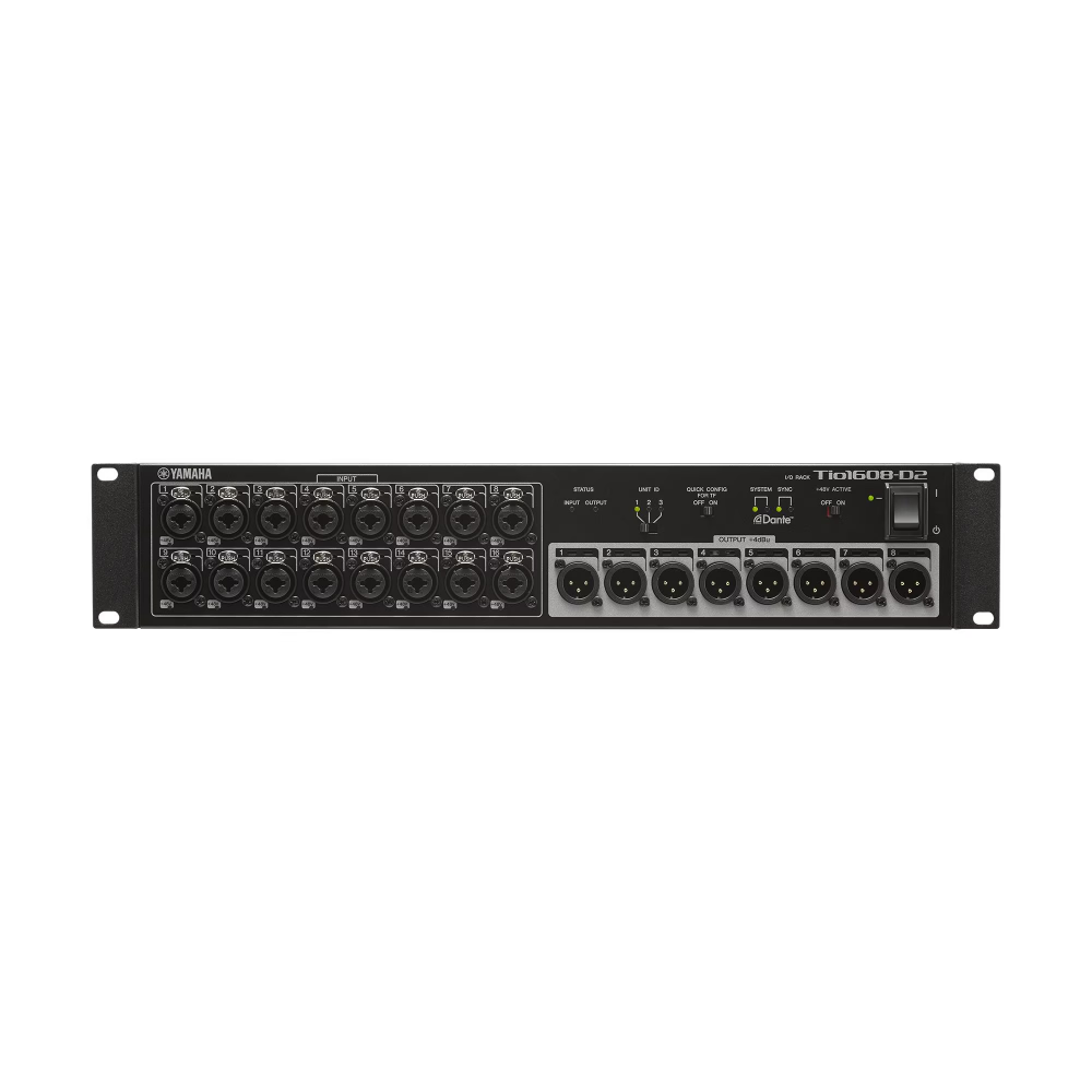 Yamaha TIO1608-D2 Digital Stage Box with Dante