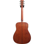 Yamaha Red Label FGX5 acoustic guitar in vintage natural gloss, showcasing its wooden body and six-string design.