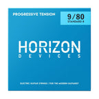 Horizon Devices VHDSTD8 9 - 80 Standard 8-String Progressive Tension Electric Guitar Strings