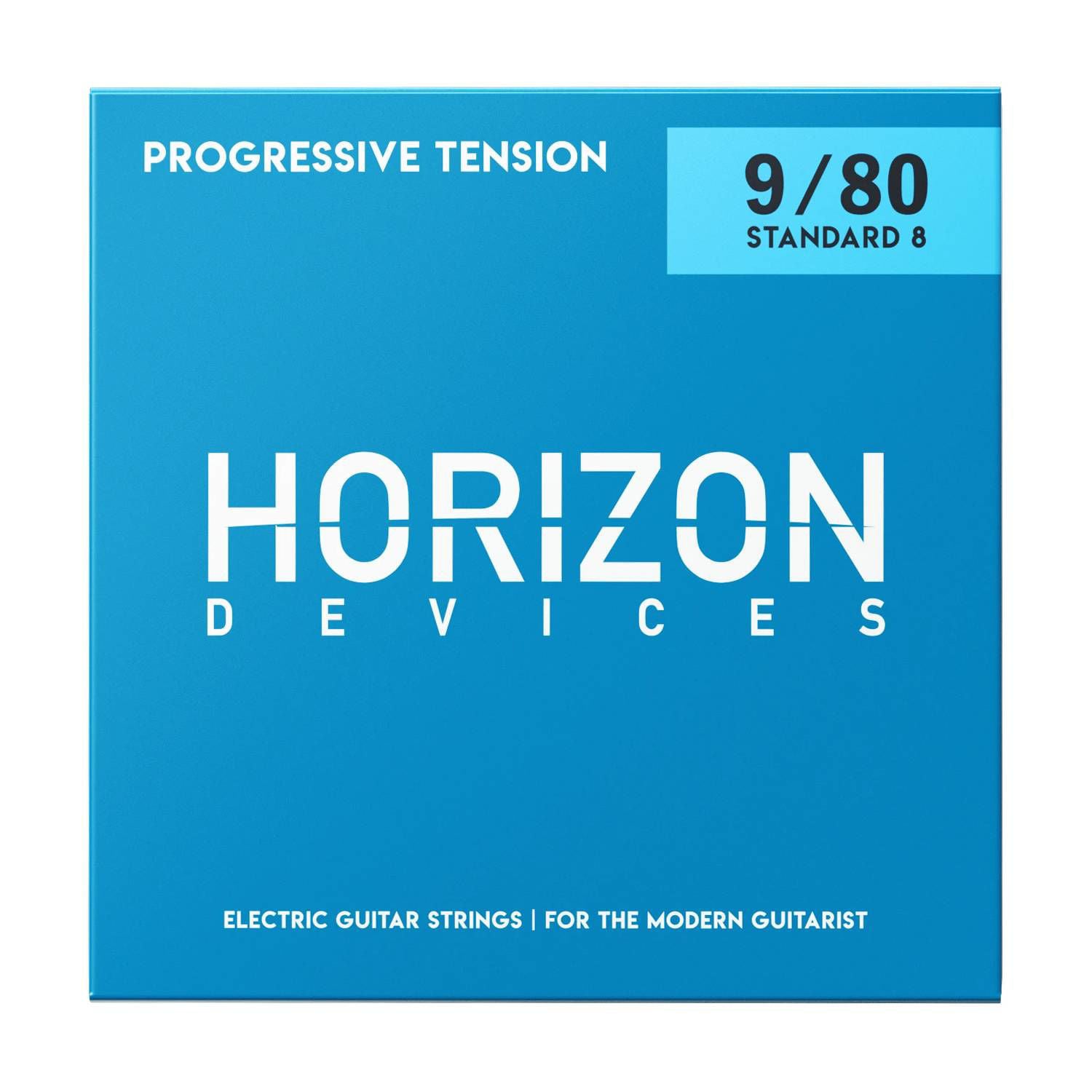 Horizon Devices VHDSTD8 9 - 80 Standard 8-String Progressive Tension Electric Guitar Strings