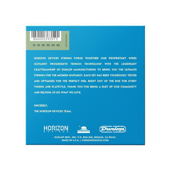 Horizon Devices VHDUH6 13 - 62 Ultra Heavy Progressive Tension Electric Guitar Strings