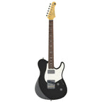 Yamaha Pacifica PACP11SBM electric guitar in black metallic finish, showcasing its sleek body and six-string design.