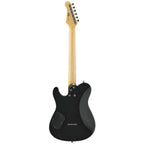 Yamaha Pacifica PACP11SBM electric guitar in black metallic finish, showcasing the sleek body and six-string design.