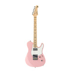 Yamaha Pacifica Standard Plus PACS+11SM electric guitar with ash pink finish and double-cut body design.