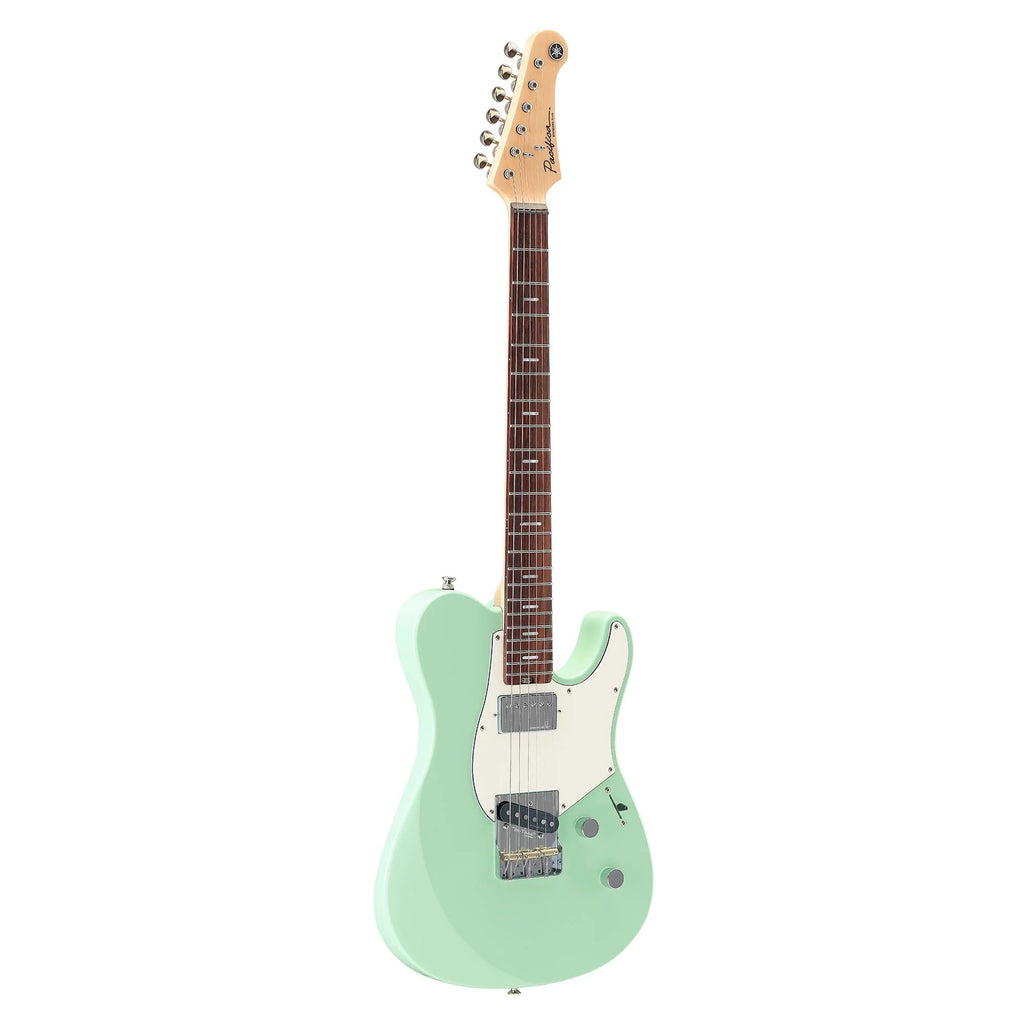Yamaha Pacifica Standard Plus PACS+11S electric guitar in Peppermint Green showing the body and pickups.