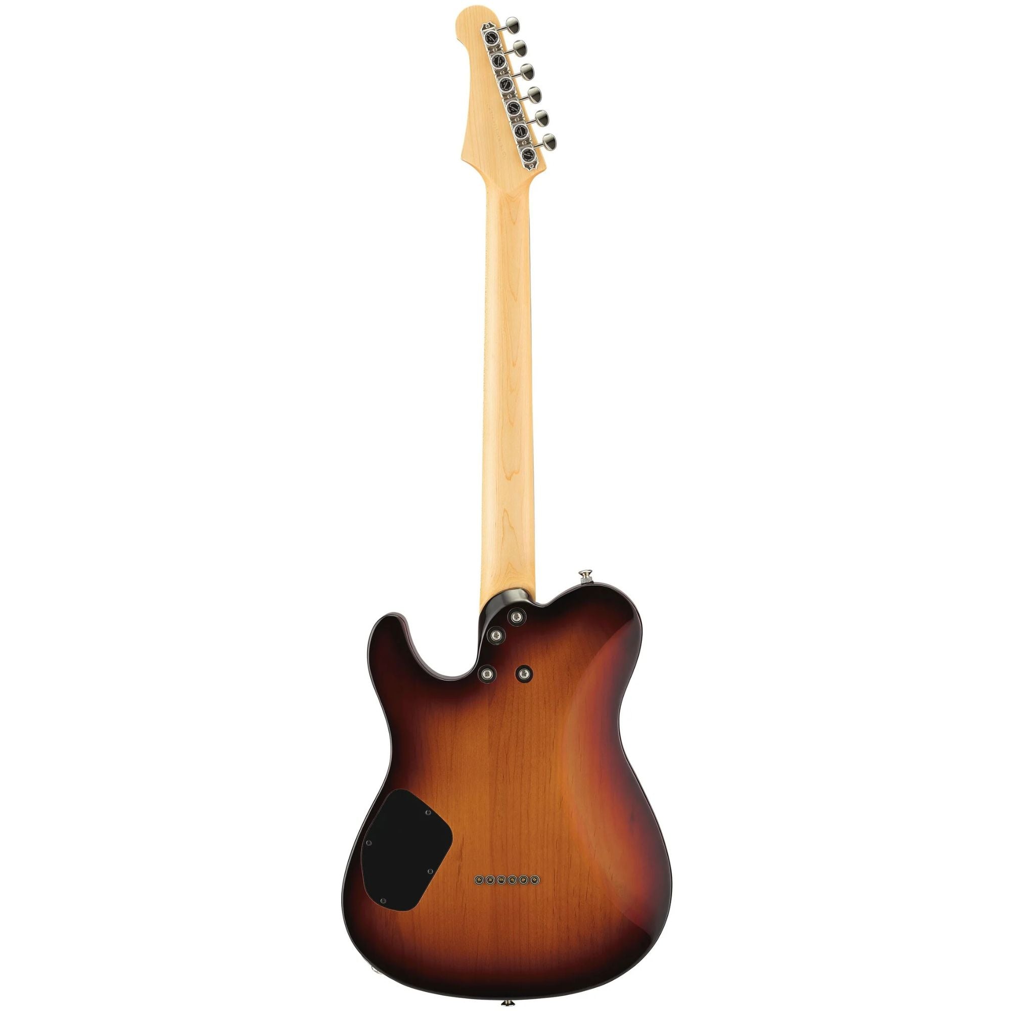Yamaha Pacifica Standard Plus PACS+11S electric guitar in Desert Burst finish with a solid body and six strings.