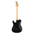Yamaha Pacifica Standard Plus PACS+11SM electric guitar in sleek black finish with a solid body and six-string design.