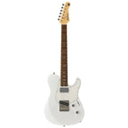 Yamaha Pacifica Standard Plus PACS+11S electric guitar in shell white with maple fretboard and chrome hardware.