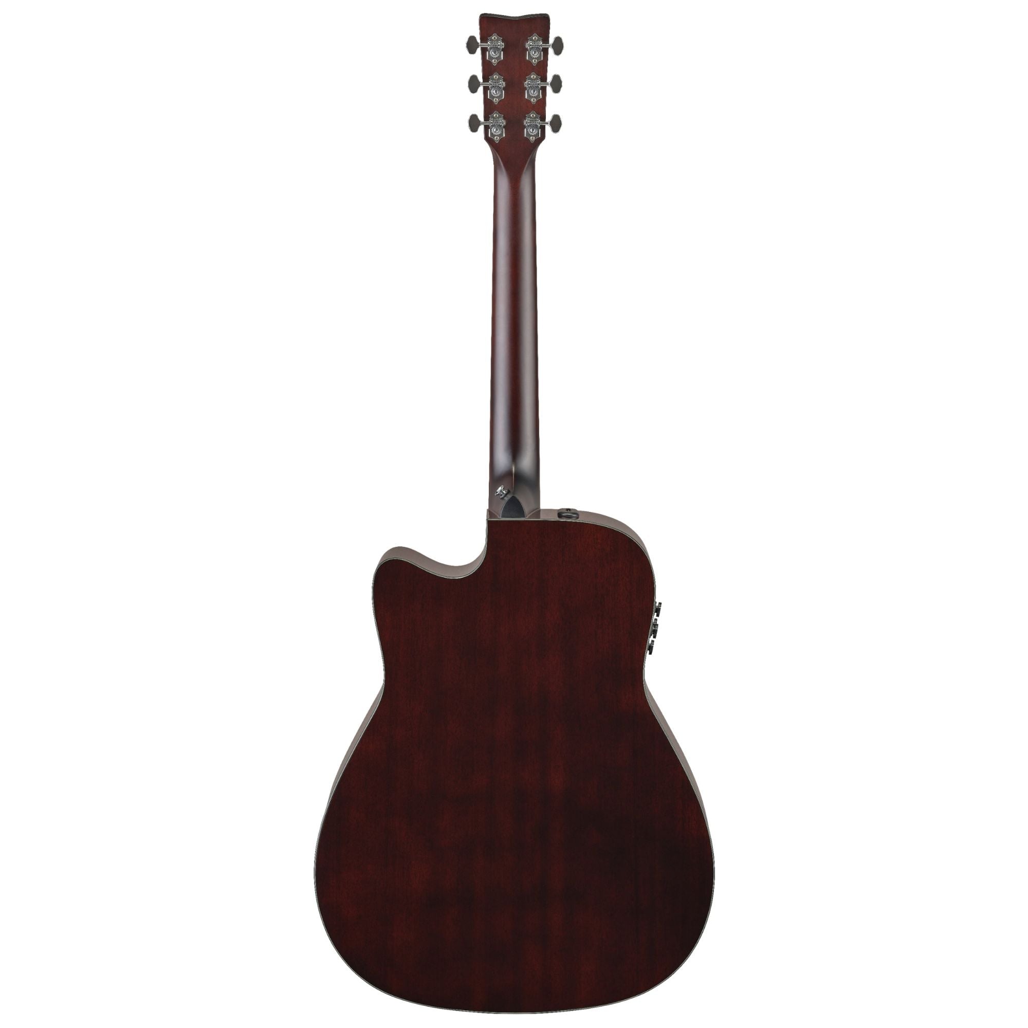 Yamaha TAG1CSB C Transacoustic acoustic guitar in Sand Burst Gloss with a sunburst finish and built-in reverb and chorus effects.