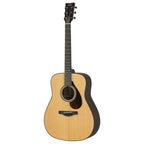 Yamaha FG7 R acoustic guitar in natural finish, showing the full body and neck of the Yamaha acoustic guitar.