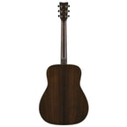 Yamaha FG7 R acoustic guitar in natural finish, showcasing the full body, fretboard, and soundhole details.