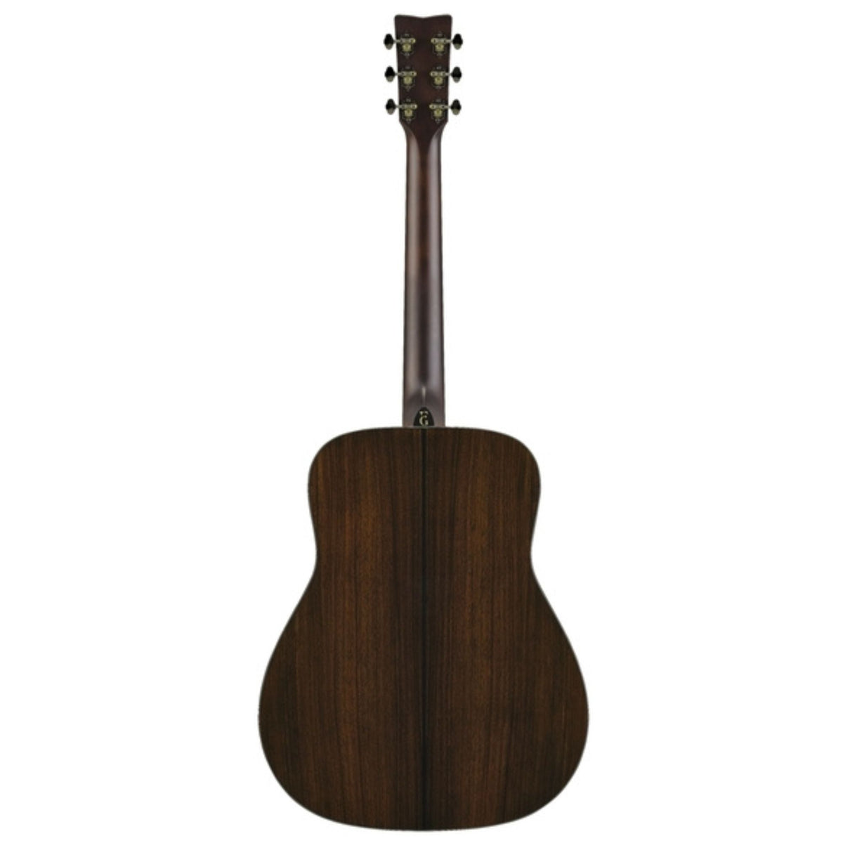 Yamaha FG7 R acoustic guitar in natural finish, showcasing the full body, fretboard, and soundhole details.