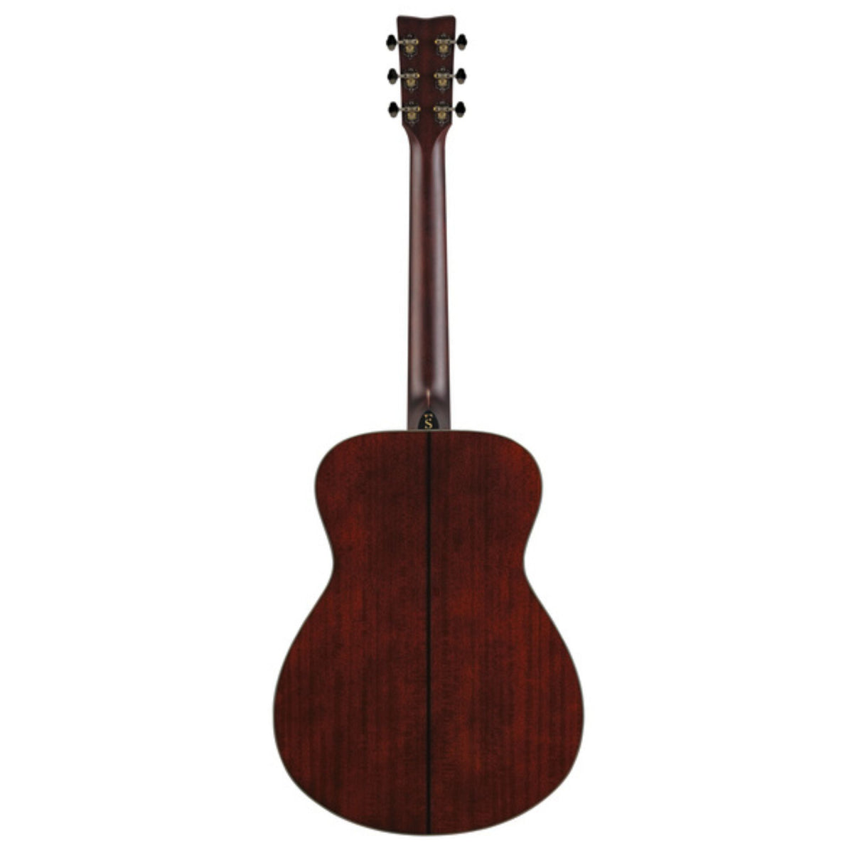 Yamaha FS7 M acoustic guitar in natural finish, showcasing its wooden body, fretboard, and six-string design.