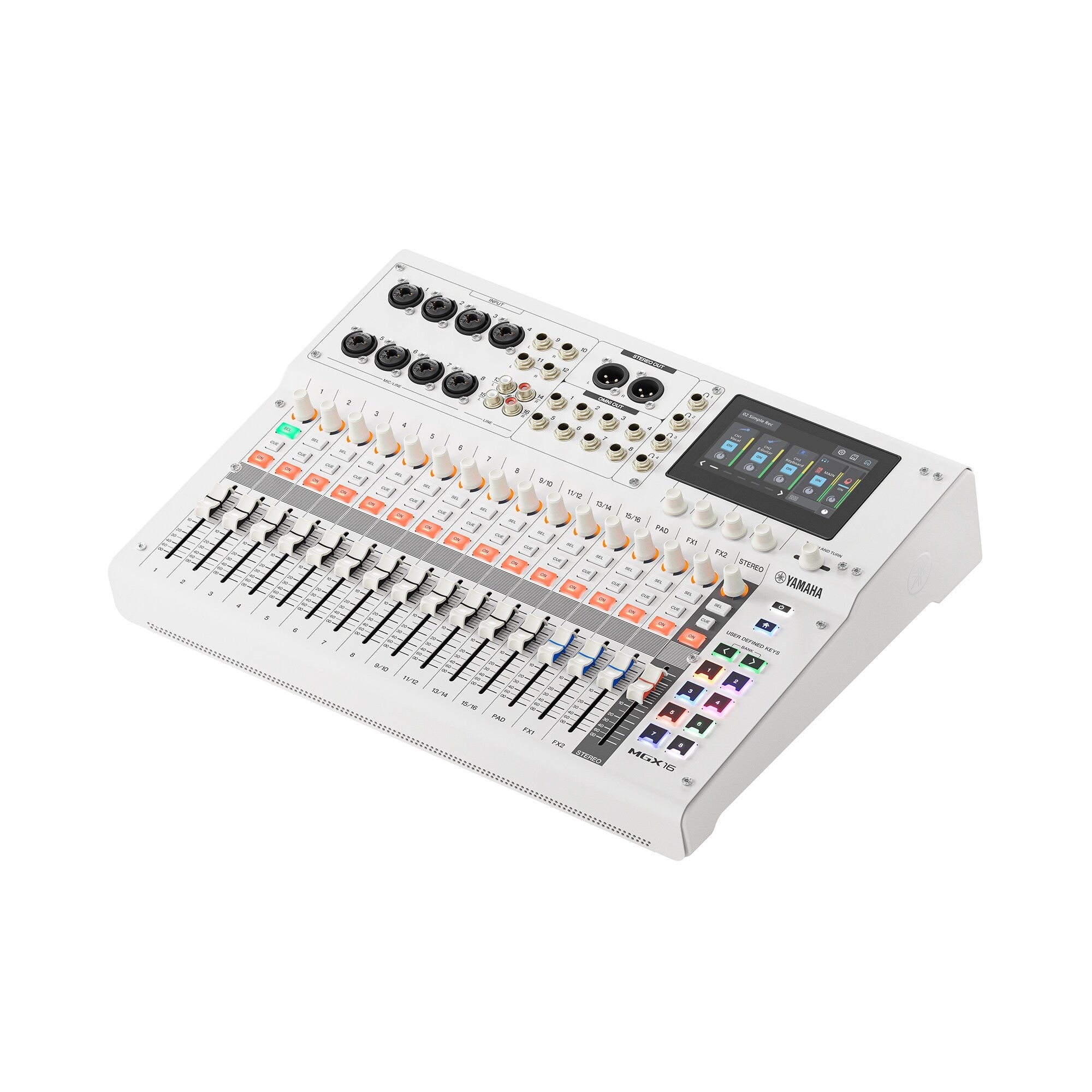 Yamaha MGX16 Digital Mixing Console – White