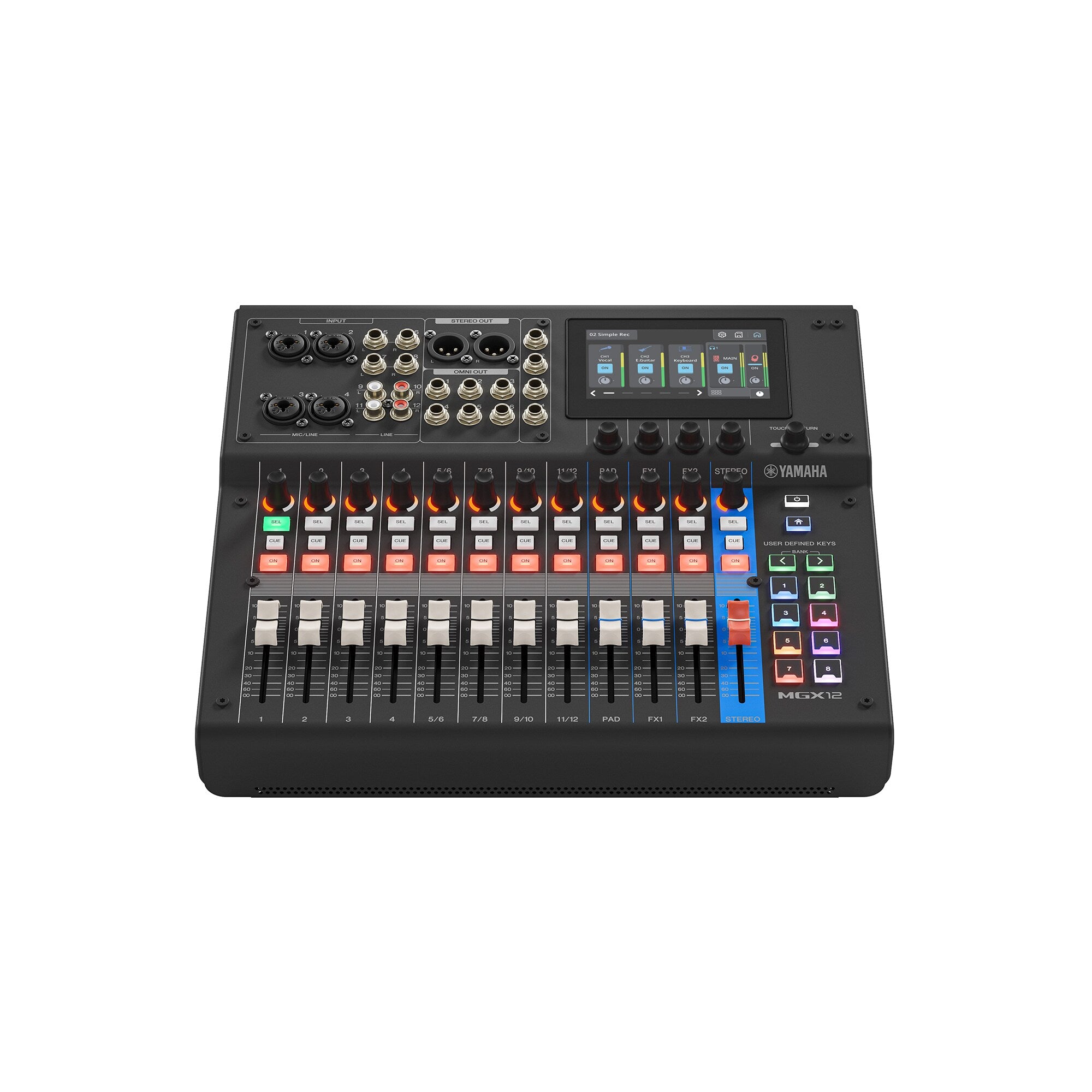 Yamaha MGX12 Digital Mixing Console – Black