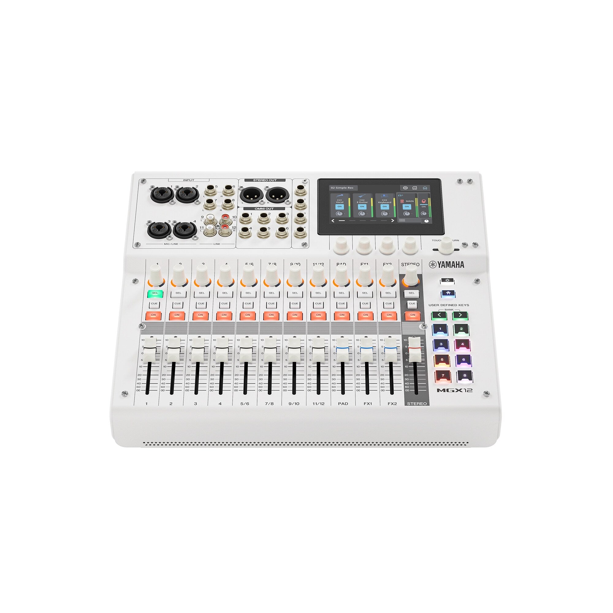 Yamaha MGX12 Digital Mixing Console – White