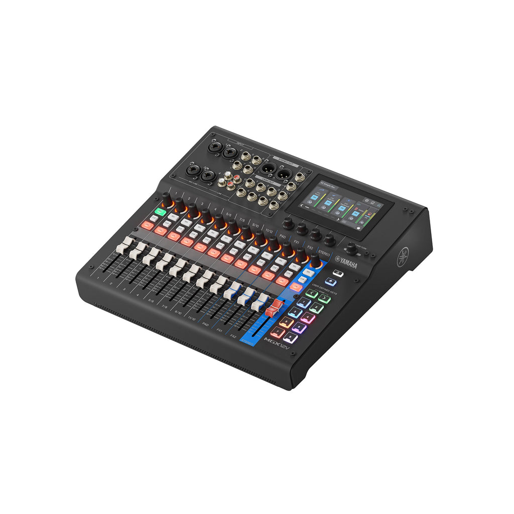 Yamaha MGX12V Digital Mixing Console With Video Interface - Black