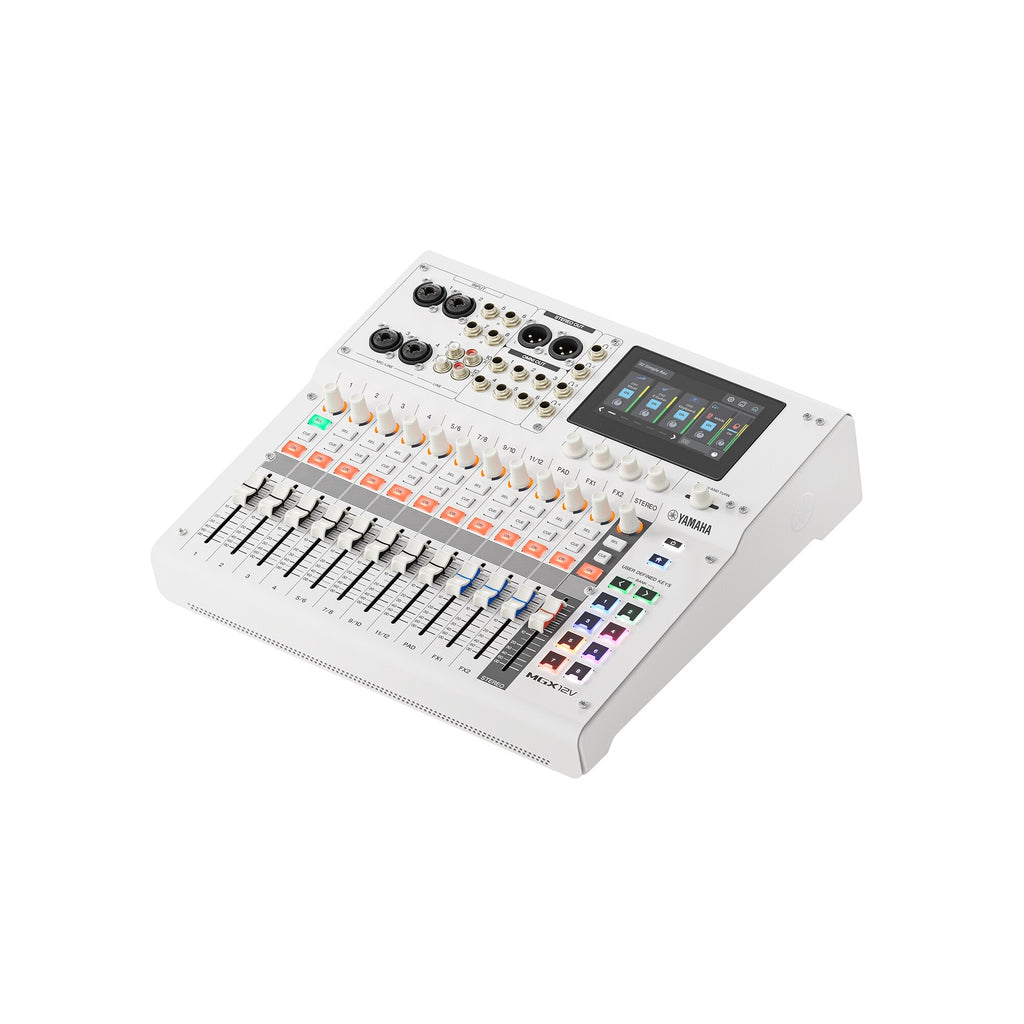 Yamaha MGX12V Digital Mixing Console With Video Interface – White