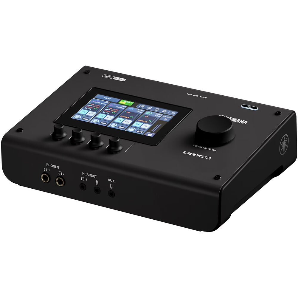 Yamaha URX22 Audio Interface / Mixerface - Black