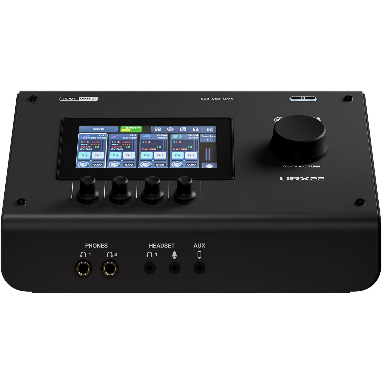 Yamaha URX22 Audio Interface / Mixerface - Black
