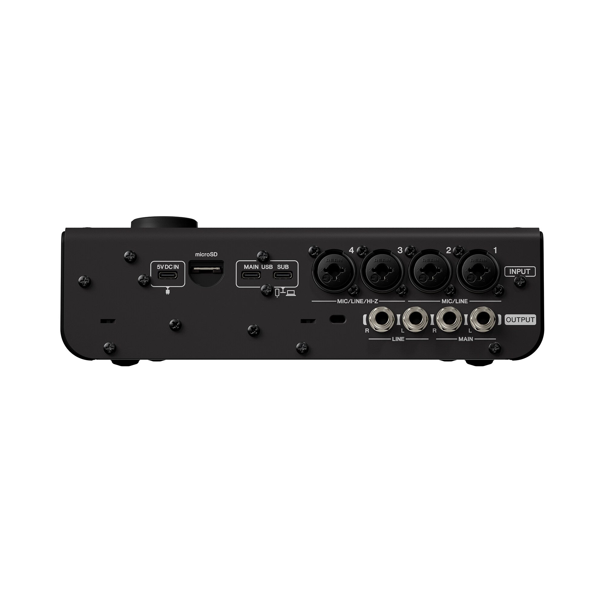Yamaha URX44 Audio Interface / Mixerface – Black