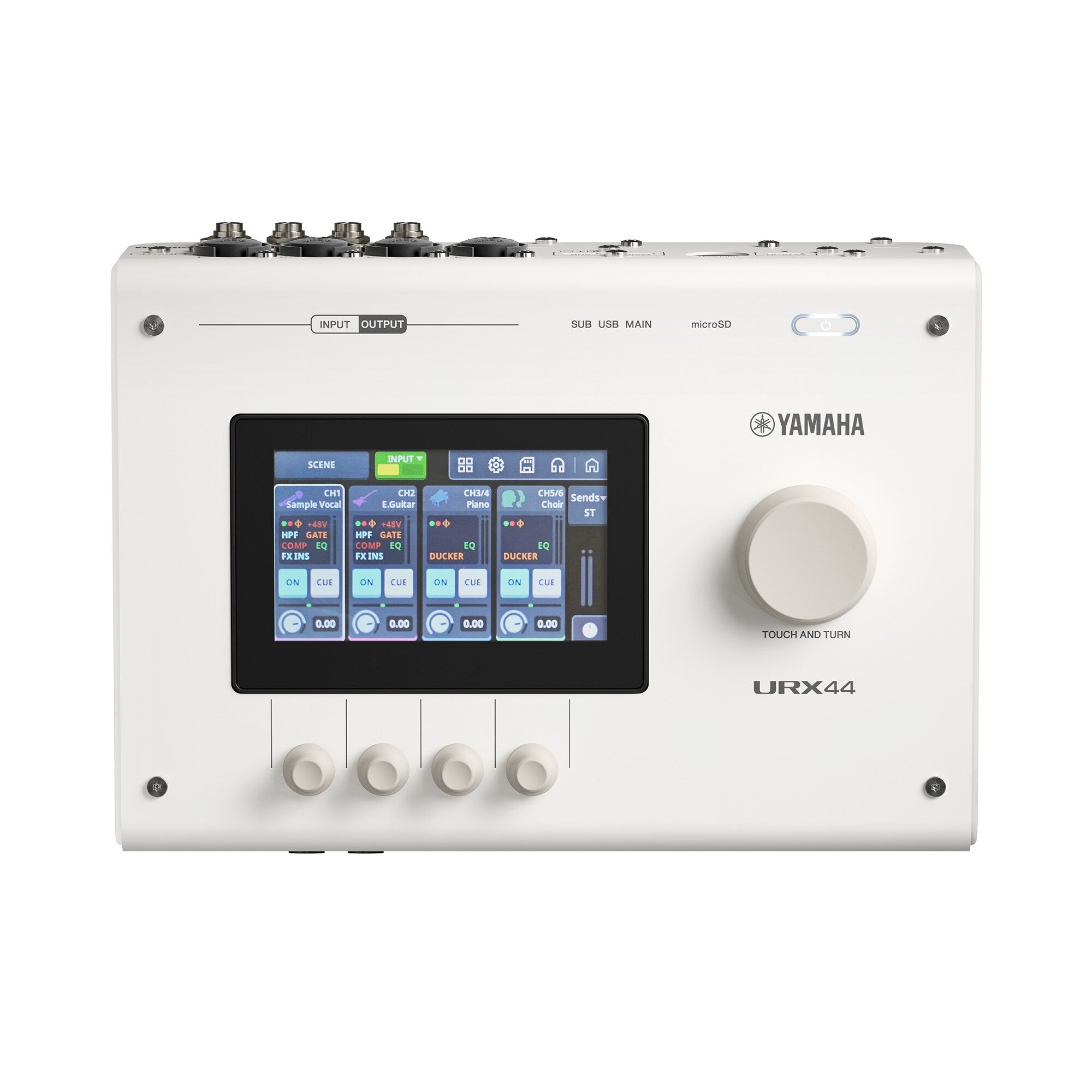 Yamaha URX44 Audio Interface / Mixerface - White