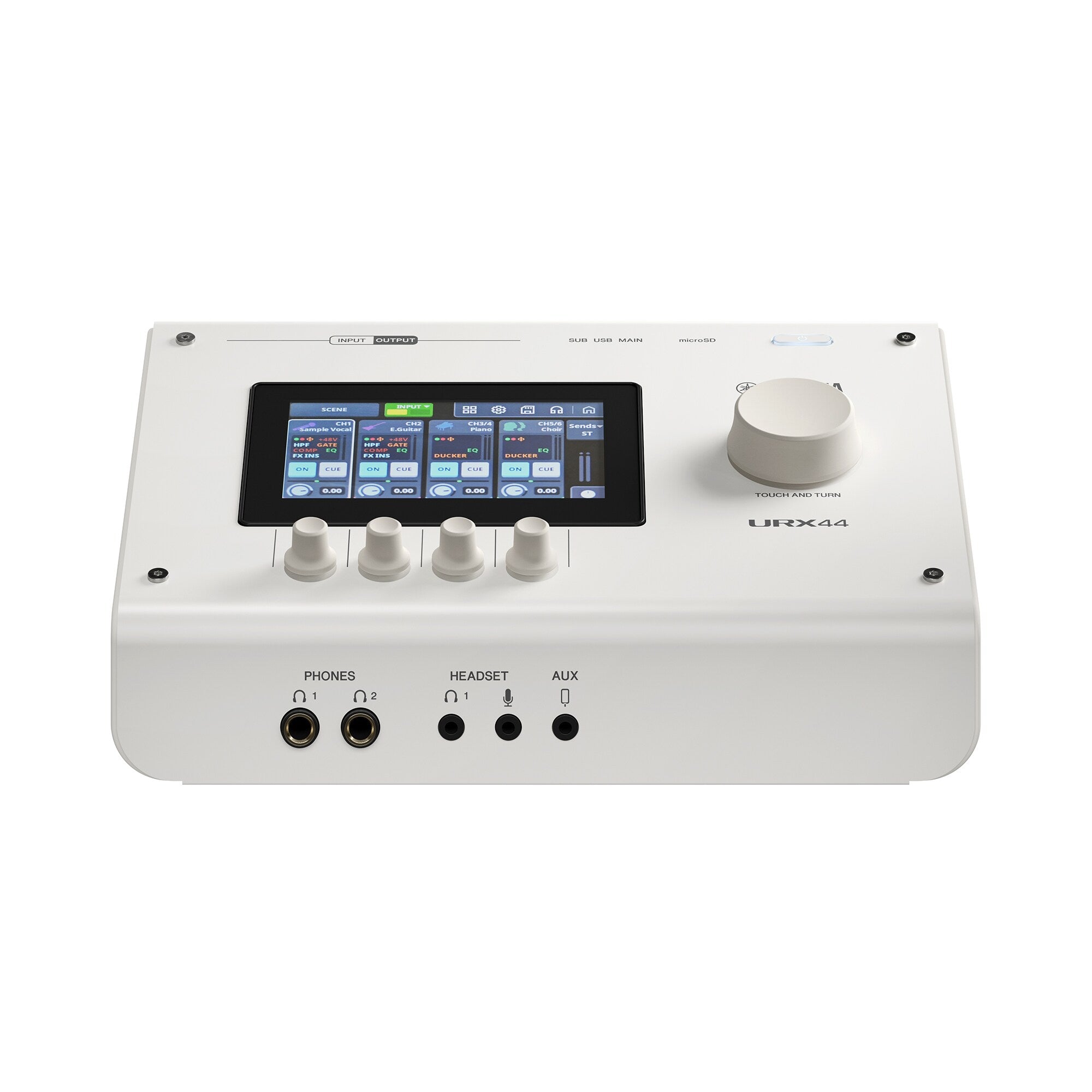 Yamaha URX44 Audio Interface / Mixerface - White