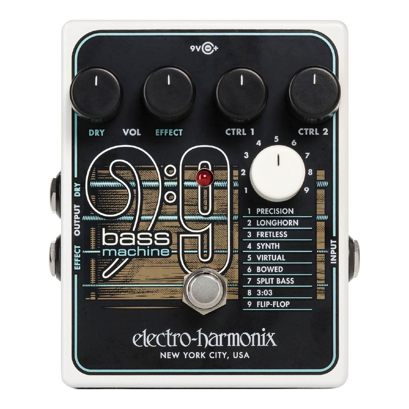 Electro Harmonix Bass9 Bass Guitar Effects Pedal