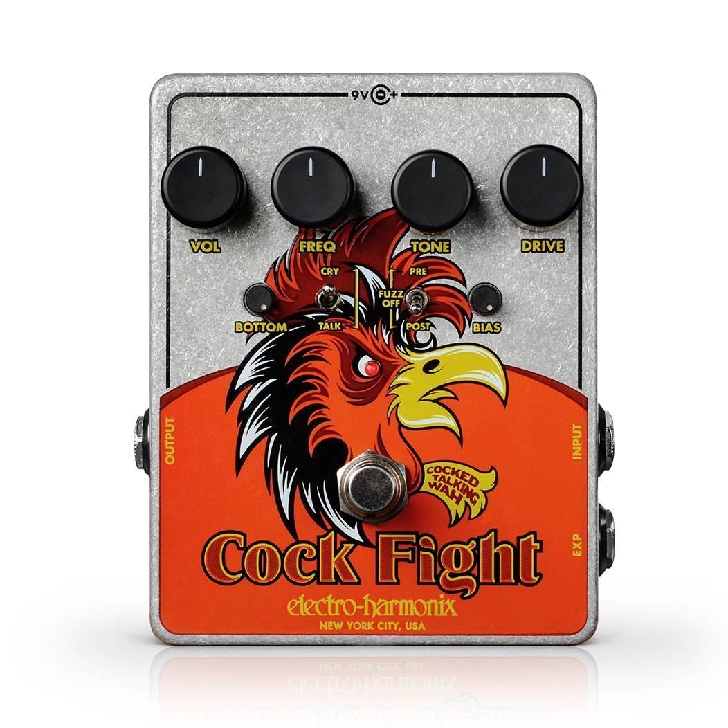 Electro Harmonix Cock Fight Talking Wah Effects Pedal