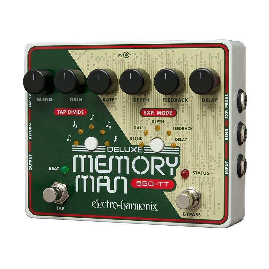 Electro Harmonix Dlx Memory Man W/Tap 550 Effects Pedal