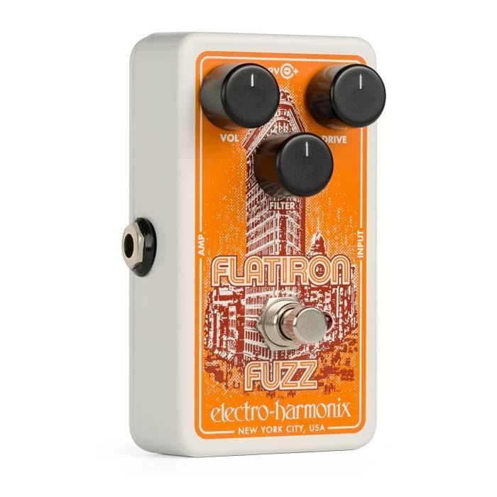 Electro Harmonix Flatiron Fuzz Effects Pedal