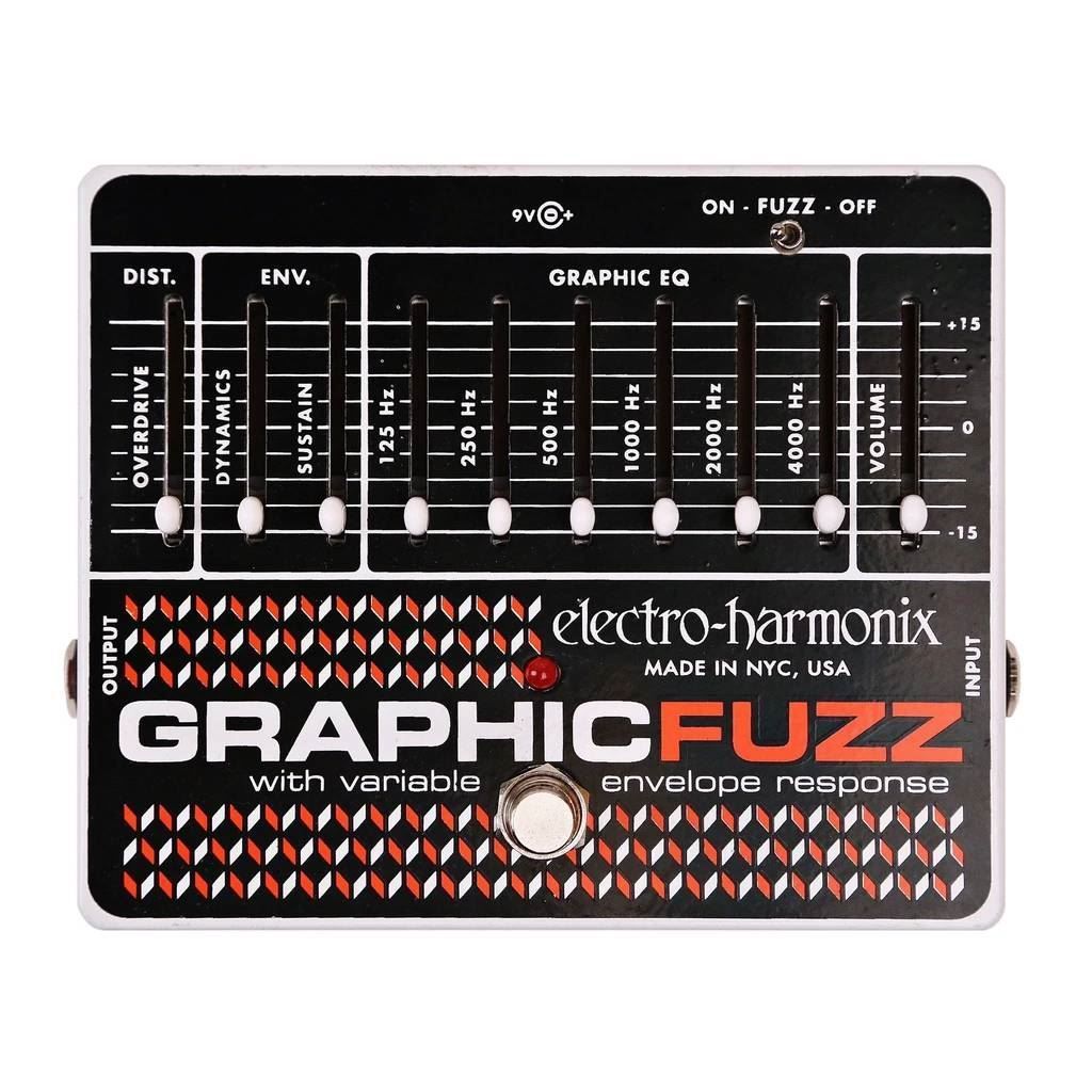 Electro Harmonix Graphic Fuzz Effects Pedal