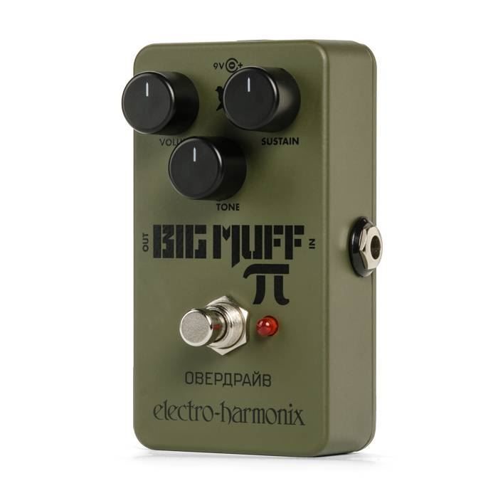 Electro Harmonix Green Russian Big Muff Effects Pedal