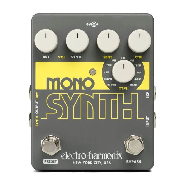 Electro Harmonix Mono Synth Effects Pedal
