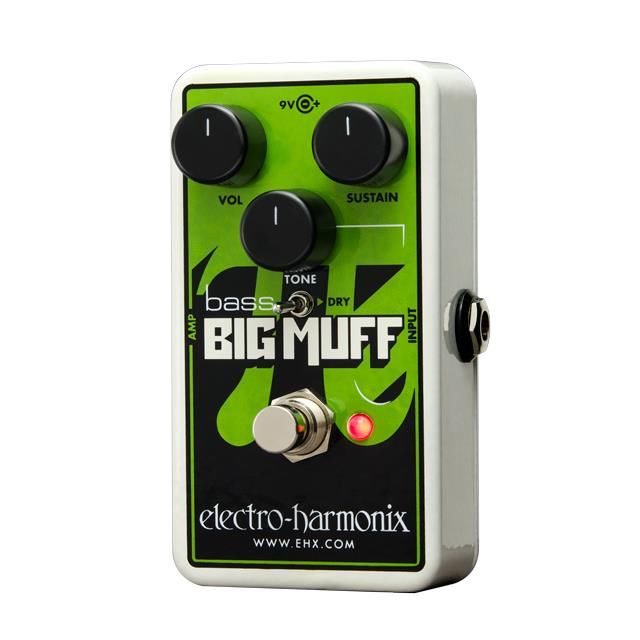 Electro Harmonix EHX Nano Bass Big Muff PI Effects Pedal