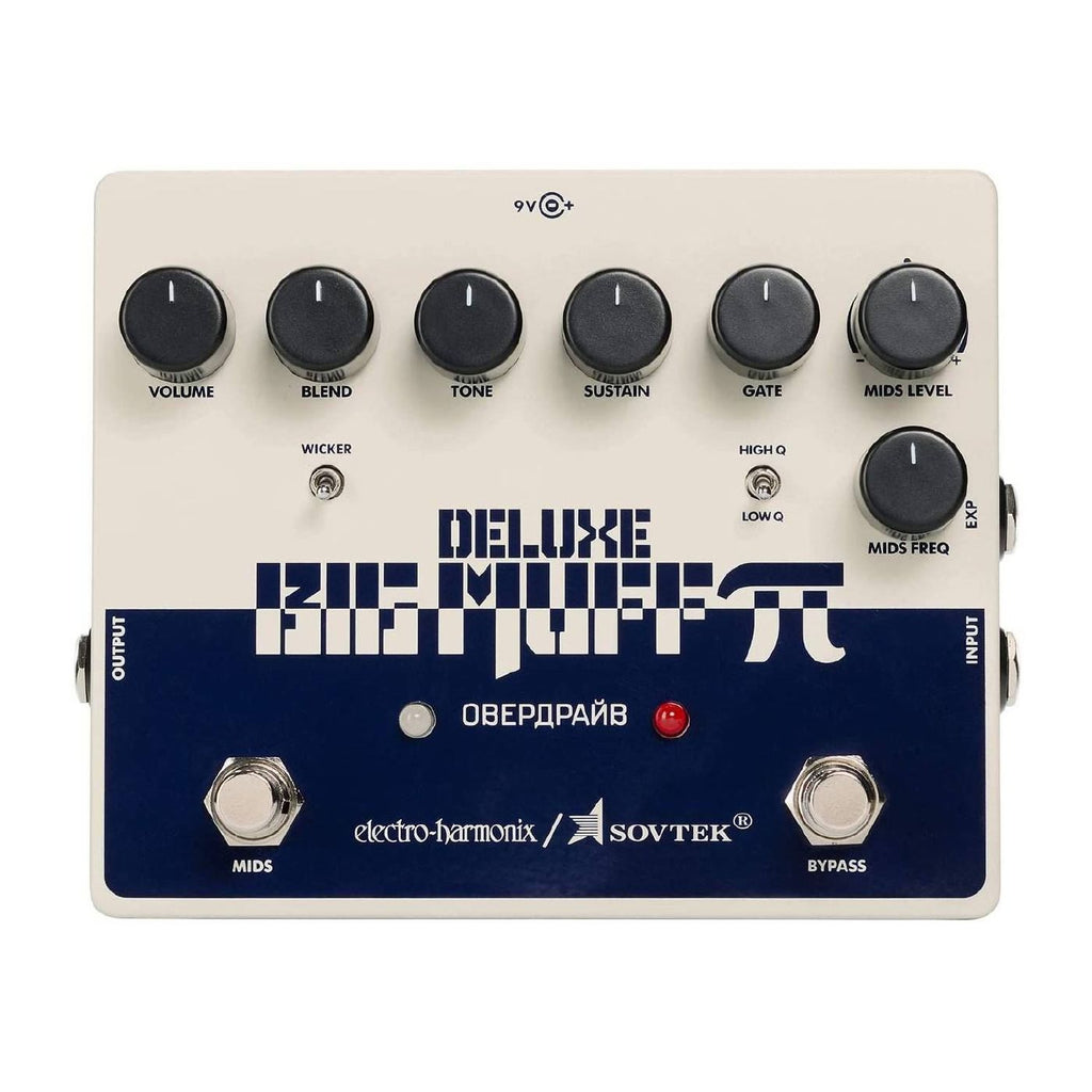 Electro Harmonix Sovtek Deluxe Big Muff Effects Pedal
